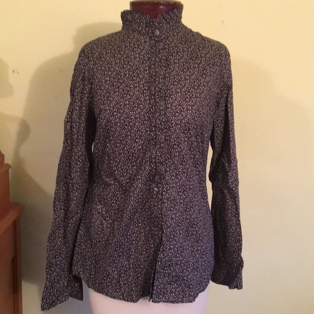 J. Crew Floral Button Down Shirt